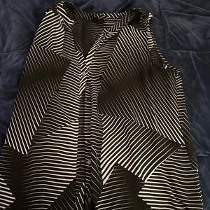 Worthington sleeveless blouse button down size XL